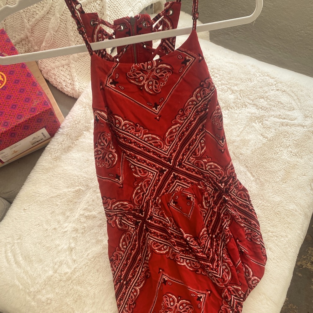 Paisley romper